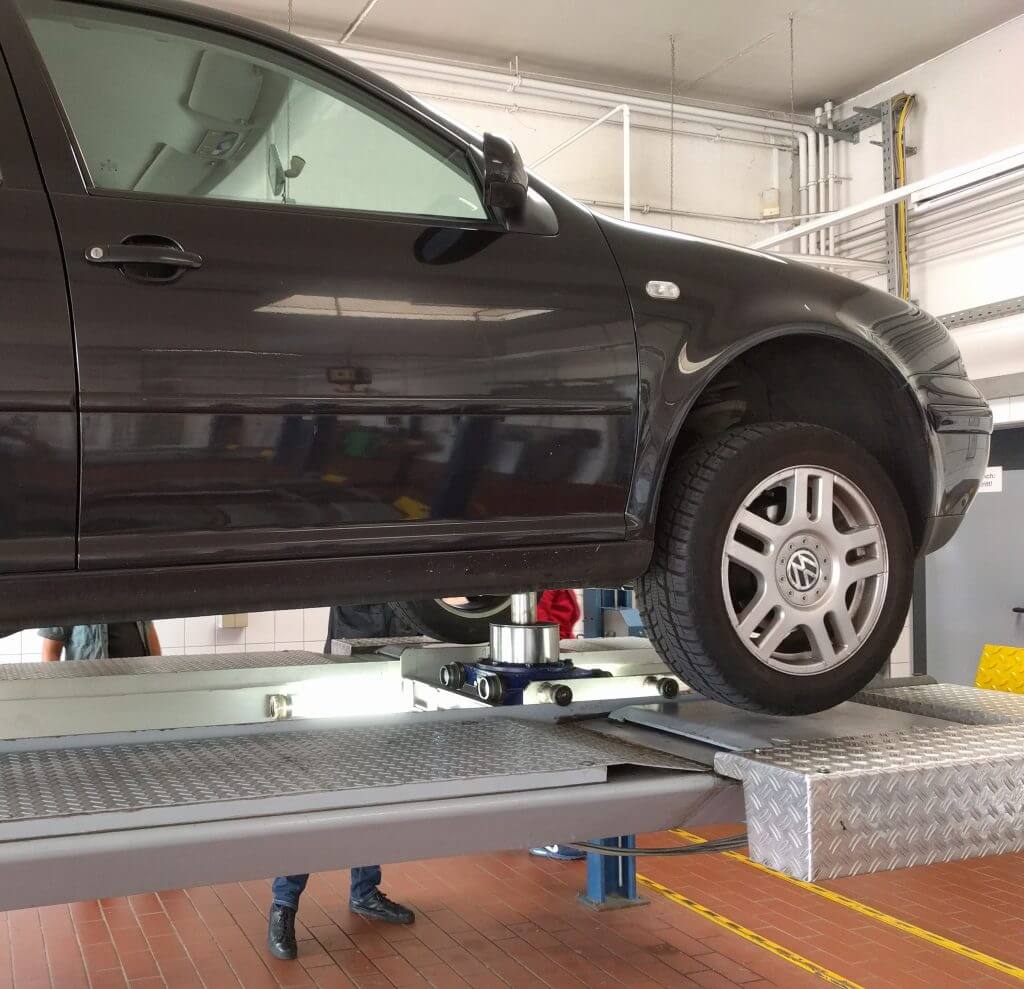 Die Prüfpunkte sollen bei jedem Fahrzeug abgearbeitet werden.